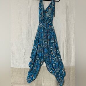 Boho style Paisley jumpsuit